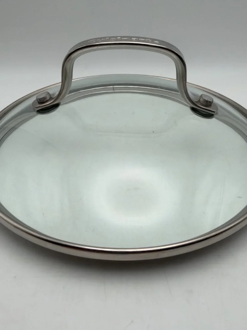 Cuisinart Pot Pan Lid Only Clear Glass 6.75